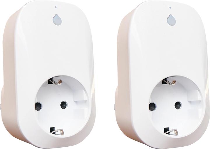 Actual product image Shelly WLAN socket outlet Plug, 16 A, measuring function, white, 2 pieces