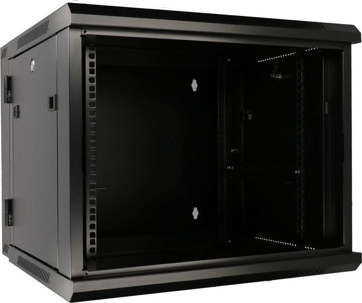 Actual product image Extralink 9U 600mm rack cabinet black (9 RU, 19 inch rack)