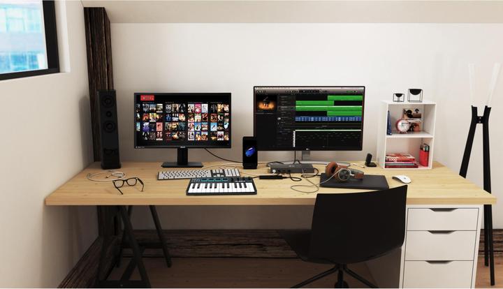 Actual product image i-tec USB 3.0 / USB-C Dual 4K Dock (USB-C, 6 Ports)