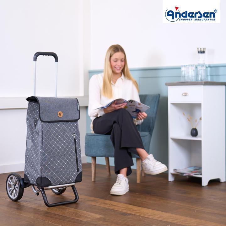 Produktbild Andersen Alu Star Shopper Sofia Einkaufstrolley 58 cm