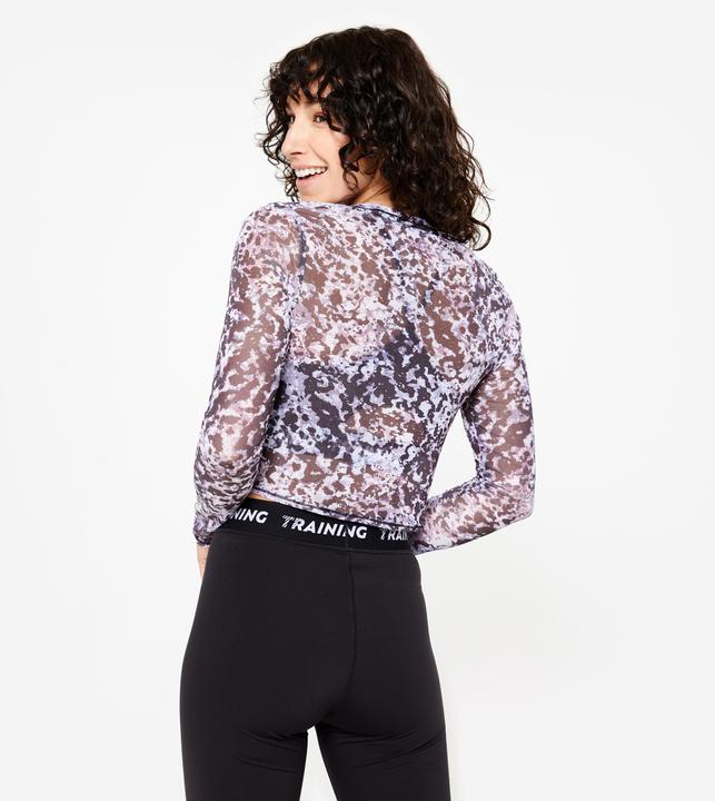 Immagine prodotto Domyos Camicia crop top a maniche lunghe - multicolore (38)