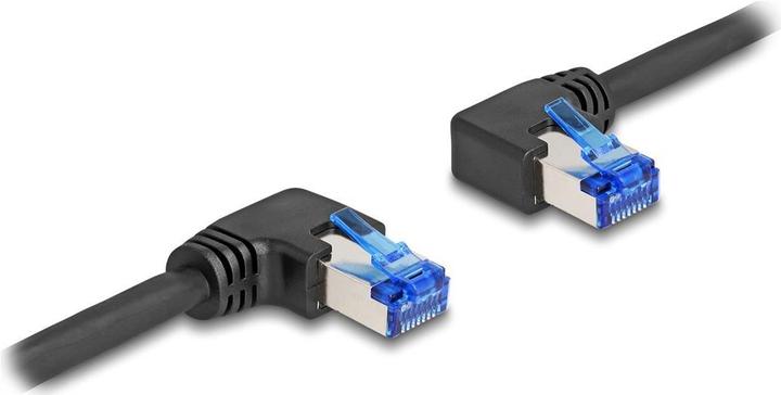 Actual product image Delock RJ45 network cable Cat.6A S/FTP right / left angled (S/FTP, CAT6a, 3 m)