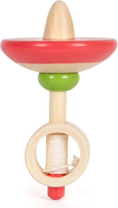 Produktbild small foot Display Holzkreisel mit Schnur