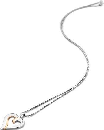 Actual product image Hot Diamonds Together RG DP687 Necklace (Chain. Pendant)