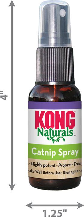 Image du produit KONG spray à l'herbe à chat (Jouets avec herbe à chat)