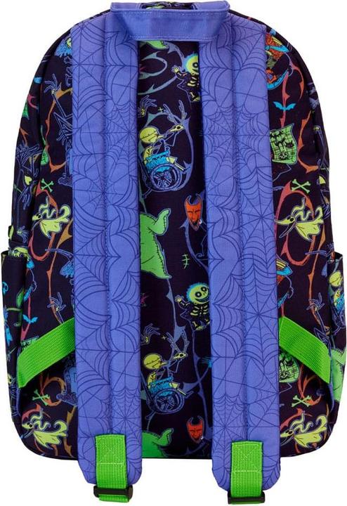 Actual product image Loungefly Nightmare before Christmas by Backpack Glow In The Dark Characters
