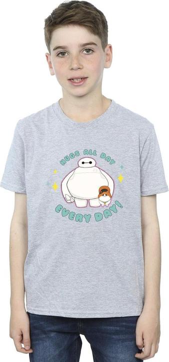 Immagine prodotto Disney Big Hero 6 Baymax Hugs Everyday Maglietta Ragazzi (104)