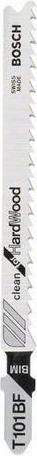 Actual product image Bosch Professional Zubehör PRO Hardwood clean T101BF jigsaw blade, 100 mm, 25 pcs.