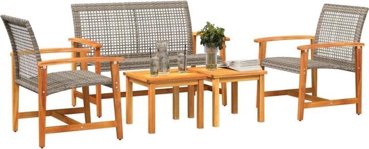 Produktbild VidaXL 5-tlg. Garten-Lounge-Set und