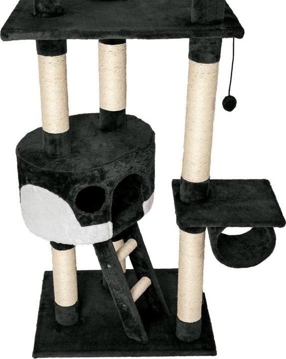 Actual product image tectake Cat Tree Hansi (260 cm, White, Black)