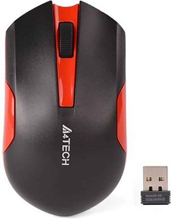A4Tech A4 TECH V-TRACK G3-200N-1 A4TMYS46038 optische Maus (optisch, 1000 DPI, schwarze Farbe) (Kabellos)