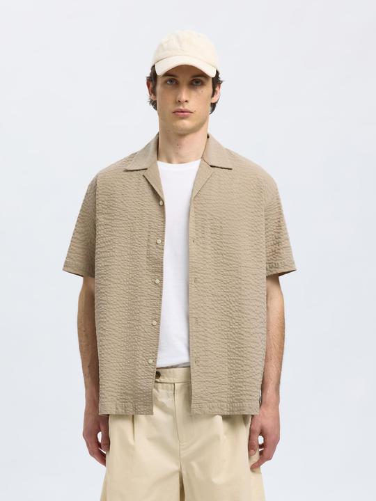 Produktbild Selected Homme Seersucker Kurzarmhemd (L)