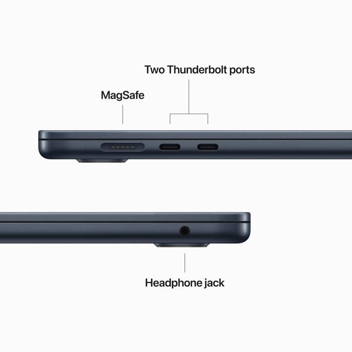 Actual product image Apple MacBook Air – 2023 (15", M2, 16 GB, 256 GB, CH)