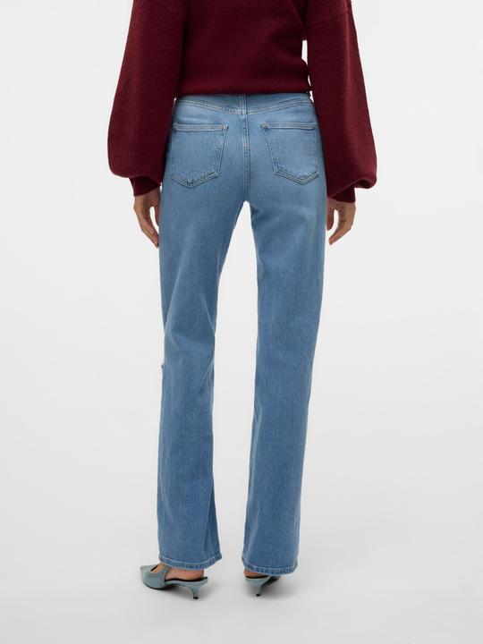 Immagine prodotto Vero Moda VMTESSA Hohe Taille Weiter Beinschnitt Jeans Weit geschnitten (W30/L32)