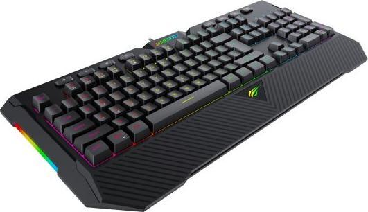 Actual product image Havit KB486L RGB keyboard (Eng. Int., Cable)