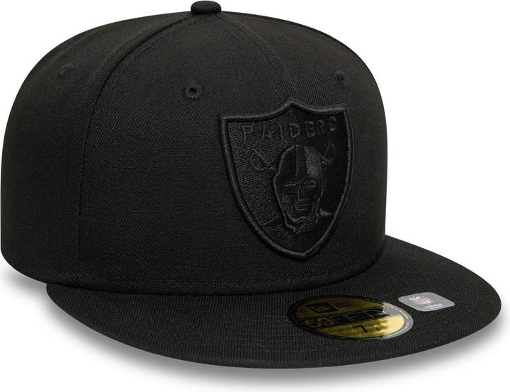 Actual product image New Era 59Fifty Fitted Cap Las Vegas Raiders black - 7 1/4 (7 1/4)