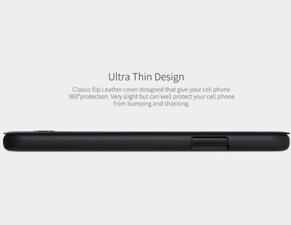 Actual product image Nillkin Qin Series (Apple iPhone 11 Pro Max)