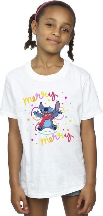 Immagine prodotto Disney Lilo & Stitch Merry Rainbow Maglietta Ragazze (140, 146)