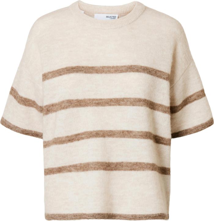 Selected Femme Kurzärmeliges Strickoberteil