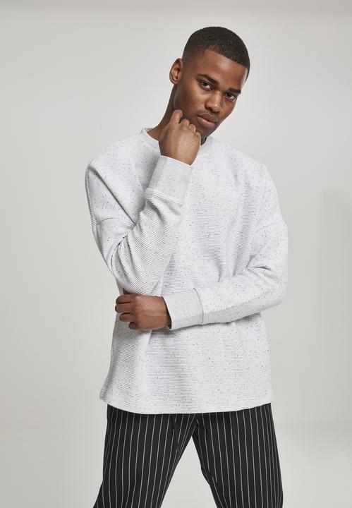 Actual product image Urban Classics Cut On Sleeve Naps Interlock Crew (S)