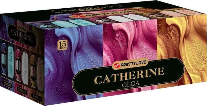 Produktbild Pretty Love - Olga Pack 15 Verschiedene Mã„Nnliche Mastrubatoren