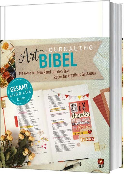 Actual product image NLB Art Journaling Bibel - Gesamtausgabe (German, Bible Editions-New Life, 2023)