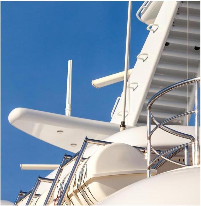 Immagine prodotto Poynting antenna gsm marina 6,2 dbi omnidirezionale omni-402 2m-sma-m pollici compatibile pollici (5G, 4G, GSM)