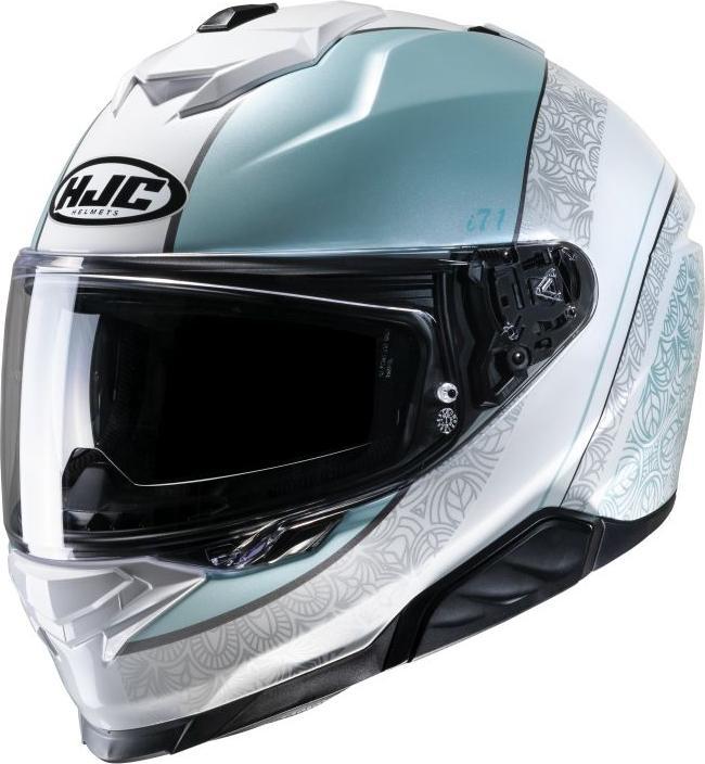 White, Turquoise