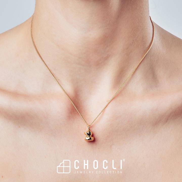 Produktbild MTM Duck Necklace (Messing, 18k Gold)