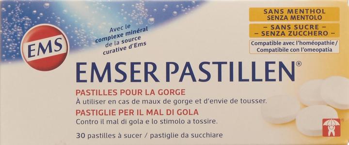Image du produit Emser Pastilles sans sucre sans menthol (30 pièce(s))