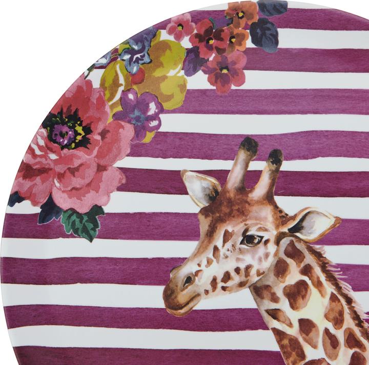Actual product image Mikasa Wild at Heart Giraffe Round Tray, 36cm