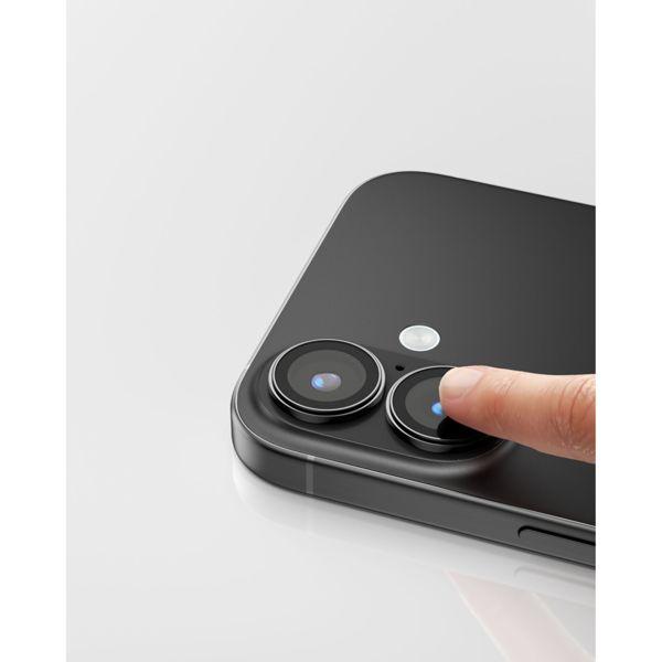 Immagine prodotto Belkin 1x2 Kameralinsenschutz TempGlass iPhone 16/16 Plus (2 Pezzo/i, Apple iPhone 16)