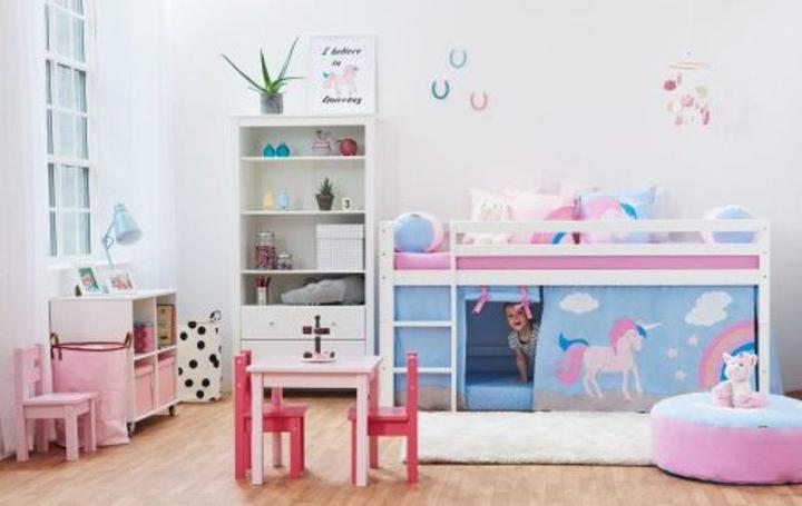 Actual product image Hoppekids Curtain for semi-high and bunk beds