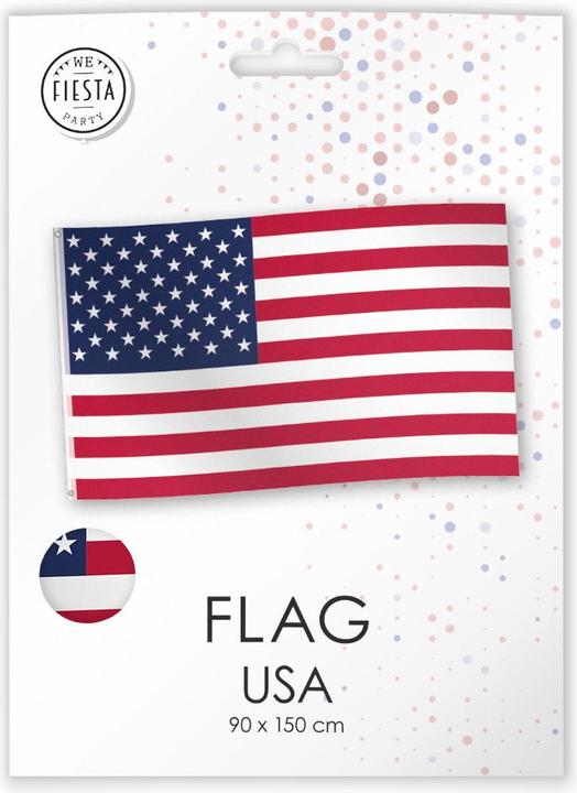 Image du produit Procos Grand drapeau en tissu USA - Amérique