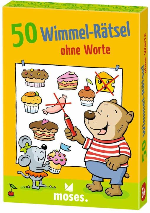 Actual product image 50 mouldy puzzles without words (German)