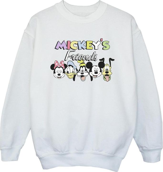 Produktbild Disney Mickey Mouse And Friends Faces Sweatshirt Mädchen (128)