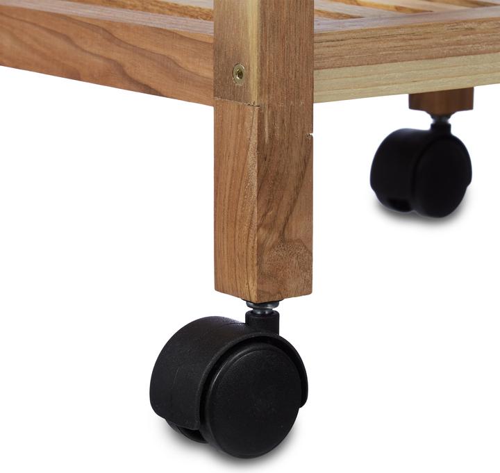 Actual product image Relaxdays Bathroom shelf wood (35 x 31 x 71.5 cm)