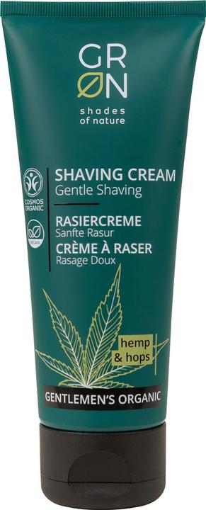 Produktbild GRN GENTLEMEN'S Rasiercreme sanft Hanf & Hopfen (75 ml, Rasiercreme)