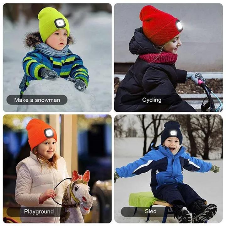 Produktbild Out of the blue Beanie-Mütze mit LED Licht Universalgrösse Marine