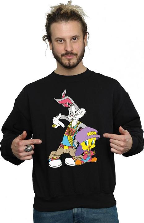 Immagine prodotto Looney Tunes Bugs And Tweety Hip Hop Felpa Uomo (M)
