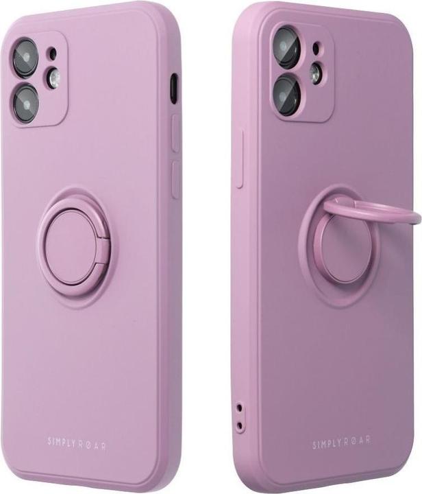 Actual product image Roar Back panel cover case AMBER for IPHONE 11 Purple (Apple iPhone 11)
