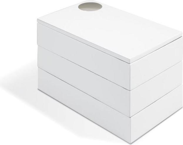Image du produit Umbra 308712-660 - Spindle - Coffret de rangement/bijoux, blanc