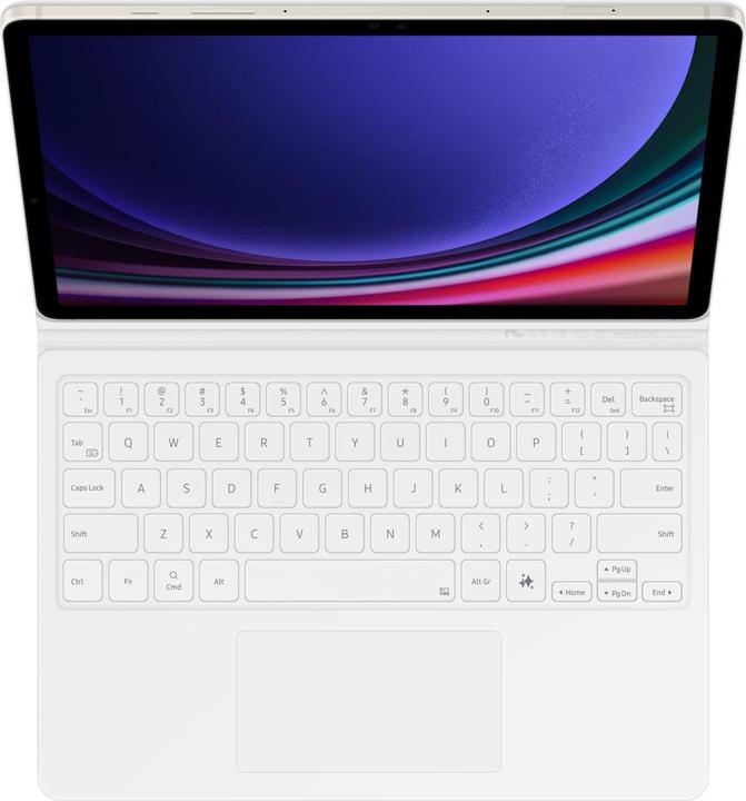 Produktbild Samsung Book Cover Keyboard (DE, Galaxy Tab S9, Galaxy Tab S9 FE)