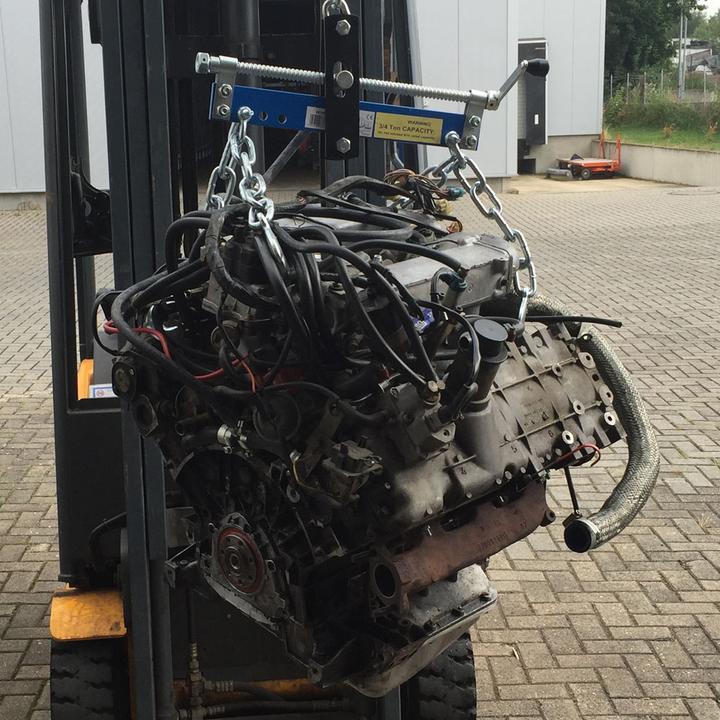 Image du produit Wiltec 750kg Balancier pour Grues d'atelier Levage par Chaînes ou Câbles Garage (340 mm)