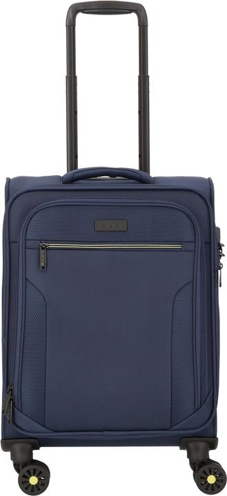 Actual product image D&N Travel Line 9704 4-wheel cabin trolley S 55 cm with stretch fold (38 l, Hand luggage (up to 50 litres))