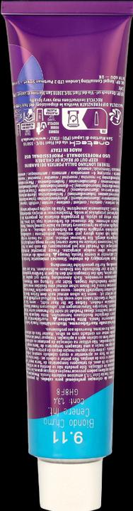 Actual product image Fanola 9.11 Very Light Blonde Intense Ash (9.11 Very Light Blonde Intense Ash)