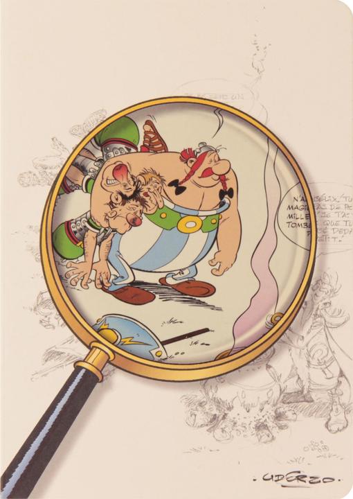 Image du produit Clairefontaine Astérix Crayonnés (AAA393, À rayures, Couverture rigide)