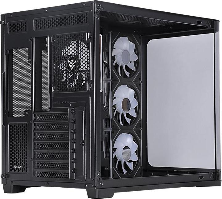 Actual product image Itek Dark Cave Curved (mATX, ATX, Mini-ITX)