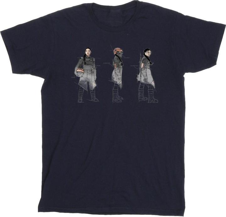 Produktbild Star Wars The Book Of Boba Fett Fennec Painted Concept TShirt (L)