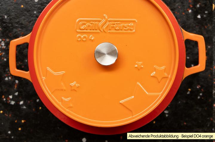 Actual product image Grillfürst Dutch Oven without feet - enamelled - DO4 - blue